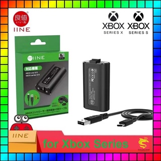 IINE แบตเตอรี่จอย for Xbox Series S/X 1100 mAh (ชาร์จผ่านจอย)