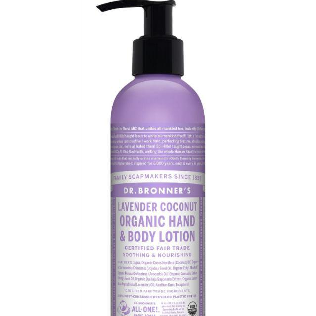 PREORDER DR. BRONNER'S Organic Hand & Body Lotion 236ml Shopee Thailand