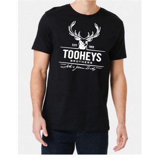 เสื้อยืดพิมพ์ลายแฟชั่น เสื้อยืด ผ้าฝ้าย 100% พิมพ์ลาย Australia Tooheys สีขาว สีเทา สําหรับผู้ชาย