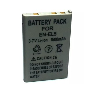แบตเตอรี่กล้องนิคอน รหัสแบต EN-EL5  ENEL5 Replacement Battery for Nikon Coolpix P500, P100, P90, P5100, 5200, P80, 7900