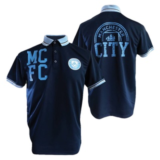 เช็คสินค้าก่อนสั่งซื้อเท่านั้น!!!!! เสื้อโปโล แมนซิตี้ MCFC-001 (NAVY) สีกรม