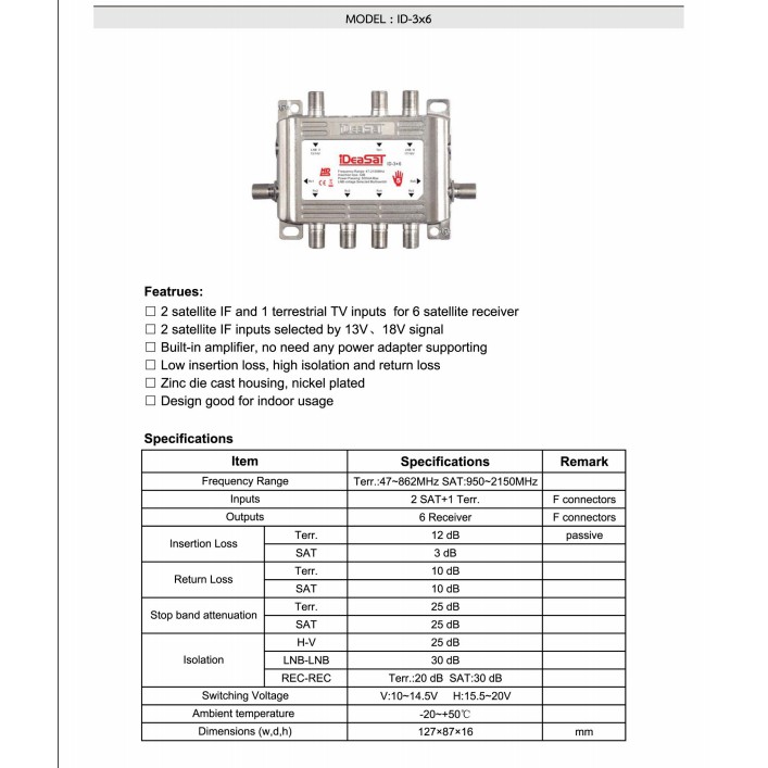 multi-switch-ideasat-รุ่น-id-3x6-รองรับทั้งเสาอากาศและดาวเทียม