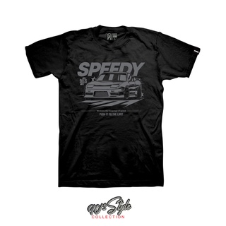 ราคาต่ำสุด!!Speedy 90s Style Collection  เสื้อยืดแขนสั้นพิมพ์ลายS-3XL