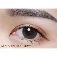 Mini Someday Brown (ขนาด14.2) มีค่าสายตา คอนแทคเลนส์  kitty Kawaii