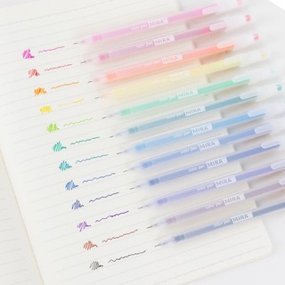 ภาพขนาดย่อของภาพหน้าปกสินค้าปากกาเจล 12 สี ขนาด 0.5 มม. จากร้าน superpen.th บน Shopee