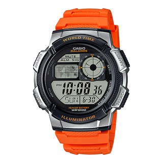 ภาพหน้าปกสินค้าCasio นาฬิกาผู้ชาย ระบบดิจิตอล สีส้ม รุ่น AE-1000W,AE-1000W-4B,AE-1000W-4BVDF ซึ่งคุณอาจชอบราคาและรีวิวของสินค้านี้