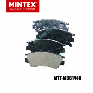 Mintex ผ้าเบรคหน้า (ของอังกฤษ) (brake pad) มิตซูบิชิ MITSUBISHI (MB) Galant Sigma Supersaloon E15 ปี 1980-1987