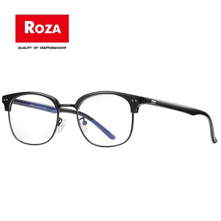 2019 ROZA แว่นตากันแดด ป้องกันแสงสีฟ้า แว่นตาแฟชั่น Unisex