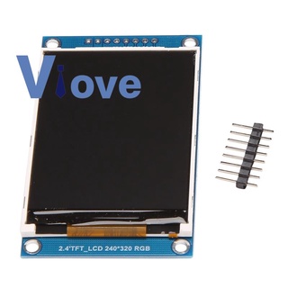 วงจรรวมไดรเวอร์ หน้าจอ LCD 240X320 SPI TFT ILI9341 2.4 นิ้ว สําหรับ Arduino