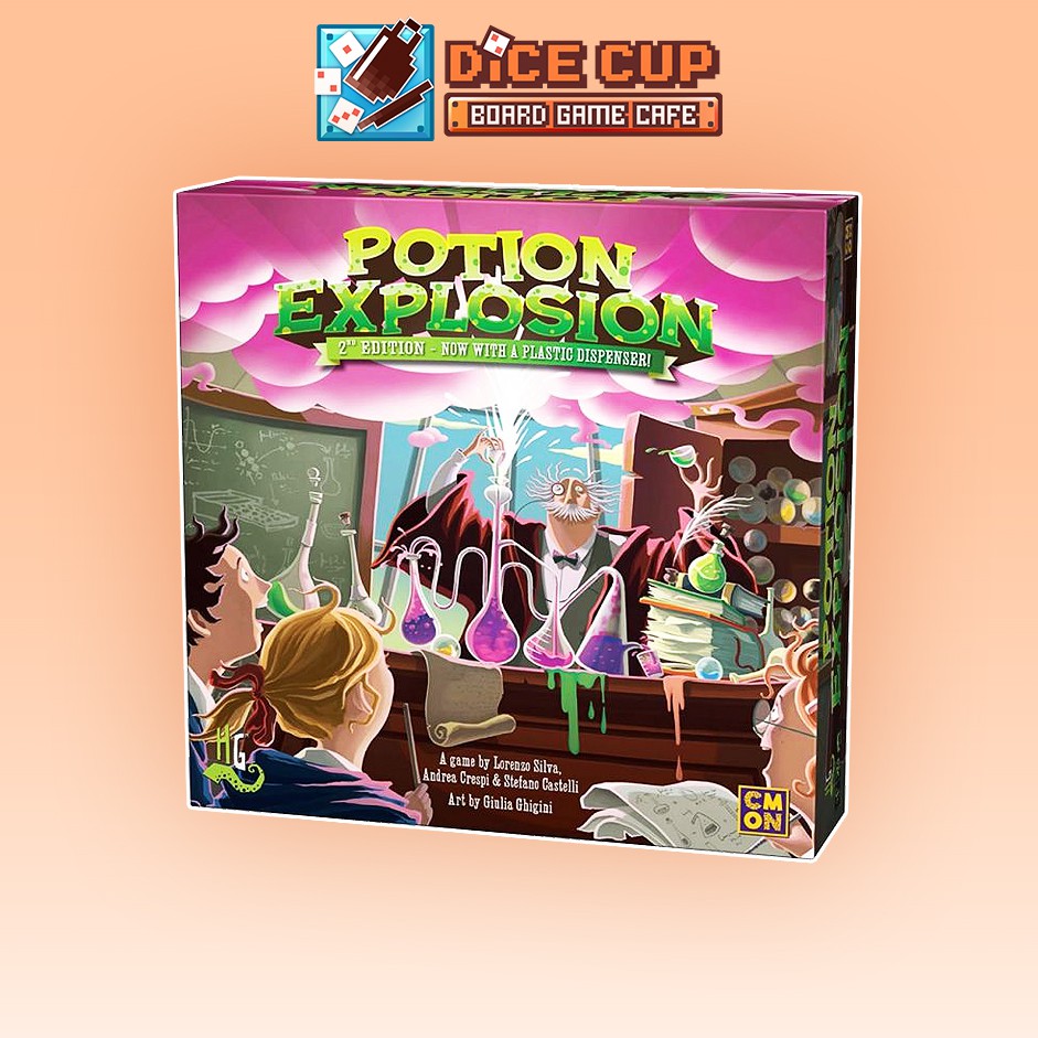 ภาพหน้าปกสินค้าPotion Explosion 2nd Edition Board Game