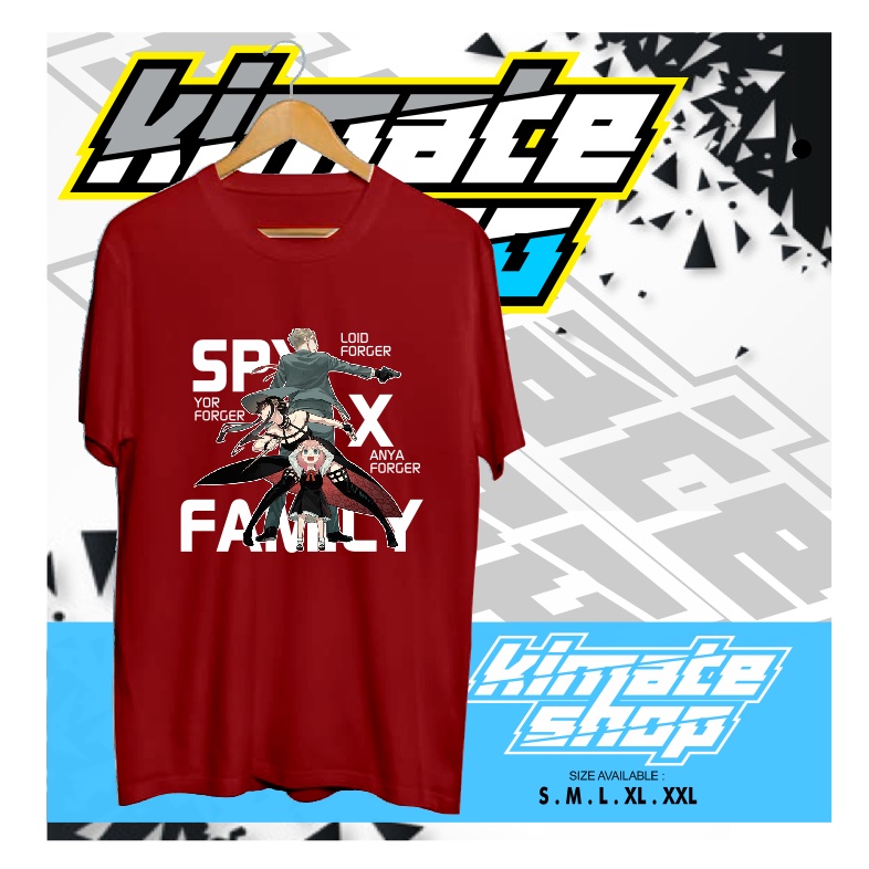 เสื้อยืด-พิมพ์ลายอนิเมะ-forger-family-spy-x-family-shop-สไตล์ญี่ปุ่น-สําหรับผู้หญิง