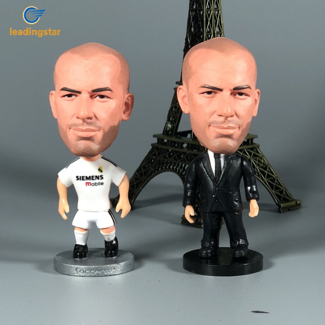 leadingstar-ตุ๊กตาฟิกเกอร์-real-madrid-club-beckham-ronaldo-pvc-ของเล่นสําหรับเด็ก