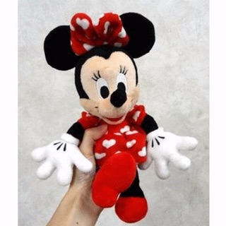 แท้ 100% จากญี่ปุ่น ตุ๊กตา มินนี่ เมาส์ Disney OH! MICKEY &amp; FRIENDS Minnie Mouse Plush Doll
