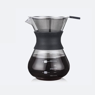 เหยือกดริปกาแฟ ที่ดริปกาแฟ 200ml 400ml อุปกรณ์ดริปกาแฟ เหยือกดริปกาแฟ กรองกาแฟ หม้อชงกาแฟ เหยือกชงกาแฟ