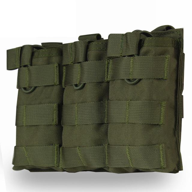 ราคาแฟนกองทัพแพ็คกระเป๋า นิตยสาร Molle Triple JPC ยุทธวิธีเสื้อกั๊กอุปกรณ์แพ็คแพคเกจเดียวกับสามเพล็กซ์