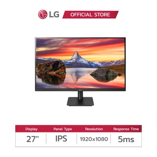 สินค้า LG MONITORS 27MP400-B 27\'\' Full HD IPS Monitor with AMD FreeSync™(จอมอนิเตอร์)