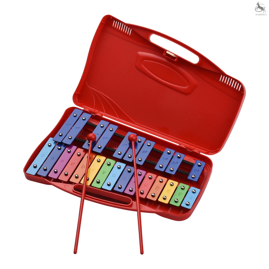 d-amp-b-เครื่องดนตรี-xylophone-25-โน๊ตพร้อมกล่องเคส-2-ชิ้นของเล่นเสริมการเรียนรู้เด็ก