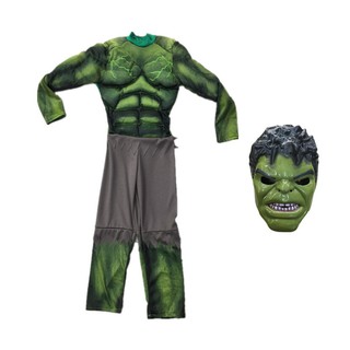 ชุดแฟนซีเด็ก Hulk พร้อมหน้ากาก **พรีออเดอร์**