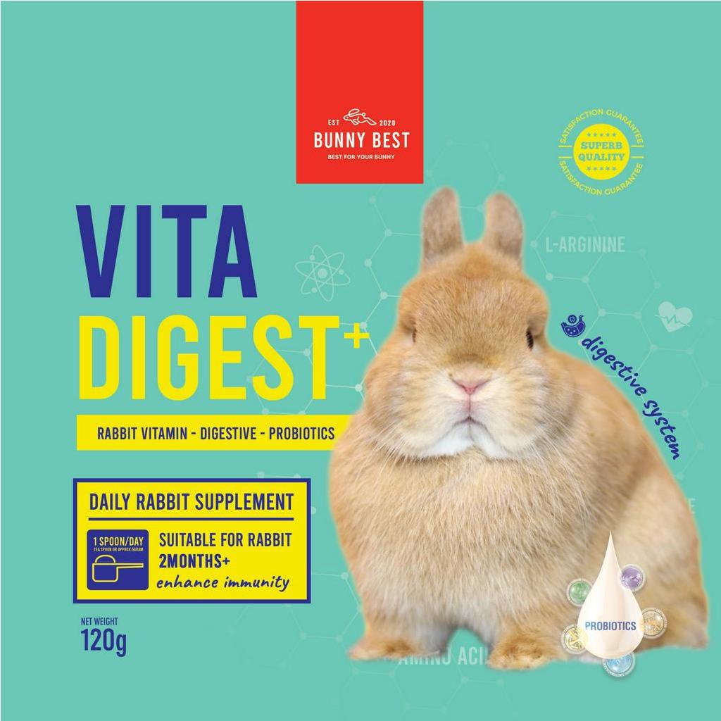 Bunny Best Vita Firm & Vita Mix ช่วยเรื่องขน และสุขภาพร่างกายแข็งแรง ...