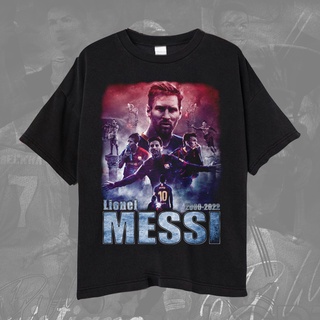 เสื้อยืด พิมพ์ลาย Barcelona Legend Lionel Messi สําหรับผู้ชาย และผู้หญิงS-5XL