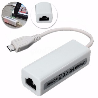 micro usb 2 . 0 5 p to rj 45 networks lan ethernet อะแดปเตอร์แปลงสายเคเบิ้ลสําหรับแท็บเล็ตพีซี