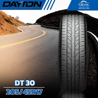 205/45R17 รุ่นDT30 ยี่ห้อDAYTON  ( จำนวน1เส้น )  แถมจุ๊บลมยางแท้