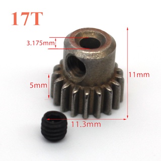 11184 โลหะ Diff เกียร์หลัก 64T 11181 Motor Pinion Gears 21T รถบรรทุก 1/10 RC อะไหล่ HSP BRONTOSAURUS Himoto Amax Redcat Exceed 94111