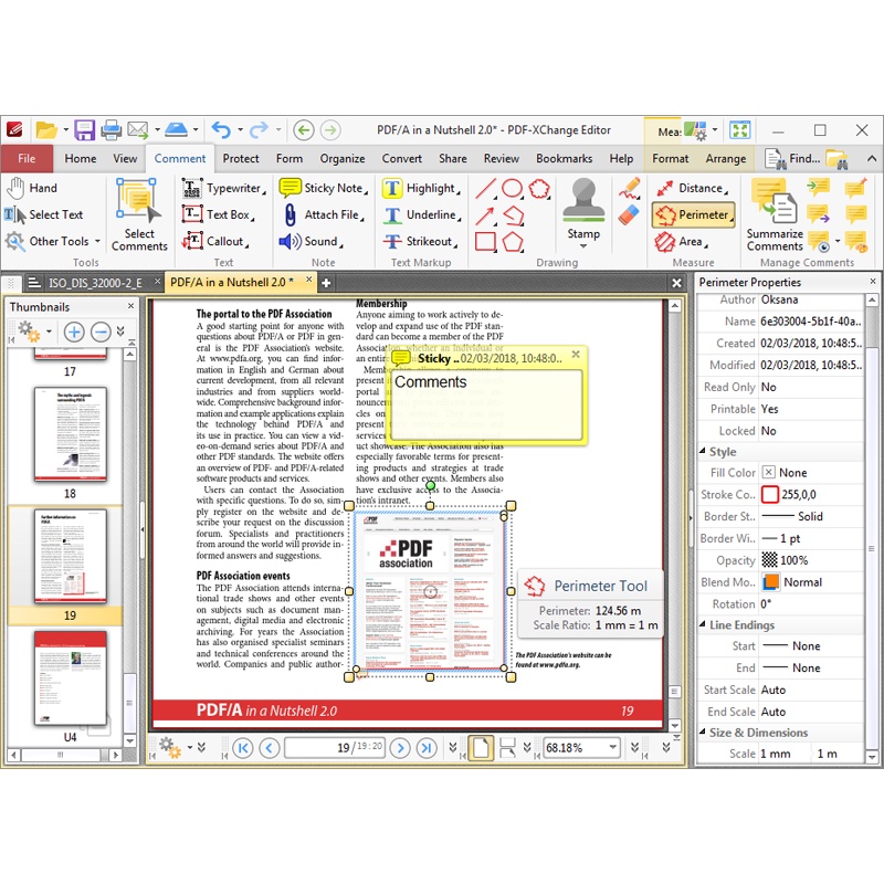 ภาพสินค้าPDF-XChange Editor Plus  โปรแกรมเปิดไฟล์ แก้ไขไฟล์ PDF จากร้าน software2u บน Shopee ภาพที่ 1