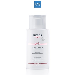 สินค้า Eucerin pH5 Sensitive Facial Cleanser 100 ml. - ผลิตภัฑณ์ทำความสะอาดผิวหน้า สำหรับผิวบอบบางแพ้ง่าย