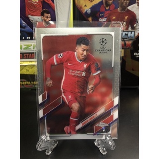 2020-21 Topps Chrome UEFA Champions League Soccer Cards Liverpool