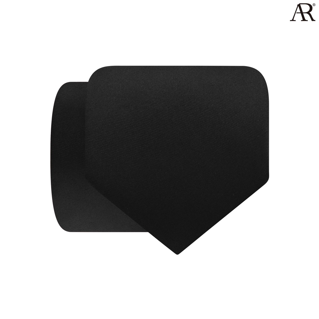 ภาพหน้าปกสินค้าANGELINO RUFOLO Necktie(สีดำ) เนคไทผ้าไหมทอคุณภาพเยี่ยม ดีไซน์ Black Solid สีดำ จากร้าน angelino_rufolo บน Shopee