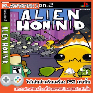 แผ่นเกมส์ PS2 - Alien Hominid (USA)