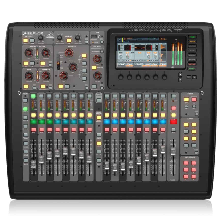 มิกเซอร์ดิจิตอล-behringer-x32-compact