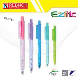 REBNOK ปากกาลูกลื่น EZITIC (BALLPEN 0.5MM EZITIC) 1 กล่อง