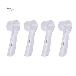 4Pcs Electric Toothbrush Cover for Braun Oral B Toothbrush Head Protective Case Cap Dust Clear for Home Camping Travel