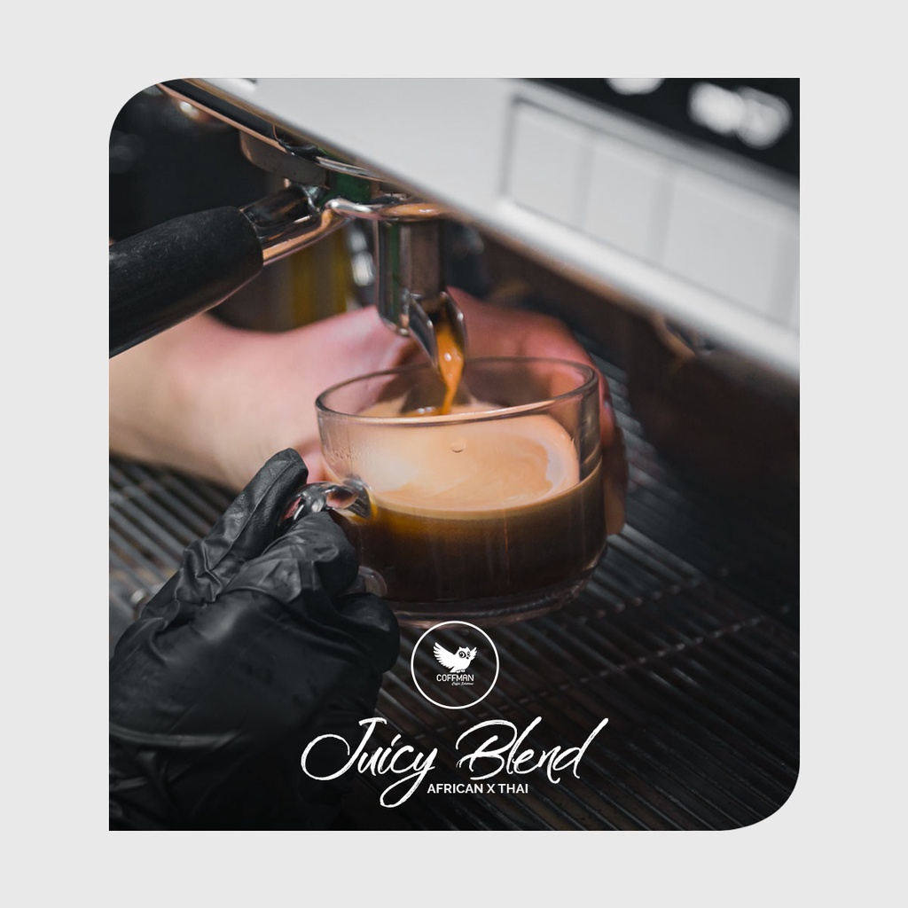 กาแฟ-juicy-blend-เมล็ดกาแฟ-african-x-thai-คั่วสำหรับ-espresso-500-กรัม