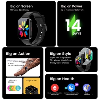 ภาพขนาดย่อของภาพหน้าปกสินค้าLUONENG LW Six Smartwatch สมาร์ทวอช All-day SpO2 Monitoring Durable Battery Life แบตเตอรี่ใช้งานยาวนาน จากร้าน luoneng.th บน Shopee