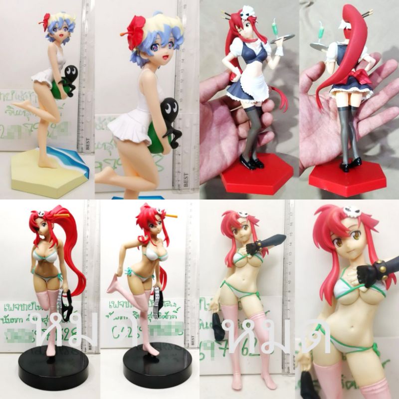 แท้-มือ2-gurren-lagann-movie-edition-ex-figure-yoko-littner-amp-nia-โยโกะ-ริทโทน่า-ผม-สีแดง-อภินิหารหุ่นทะลวงสวรรค์