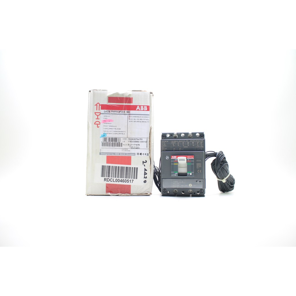 tmax-xt2-s160-abb-mccb-เซอร์กิตเบรกเกอร์-1sda067547r1-aux-c-3q-1sy-250v-f-p-xt2-sor-c-220-240vac-250vdc-f-p