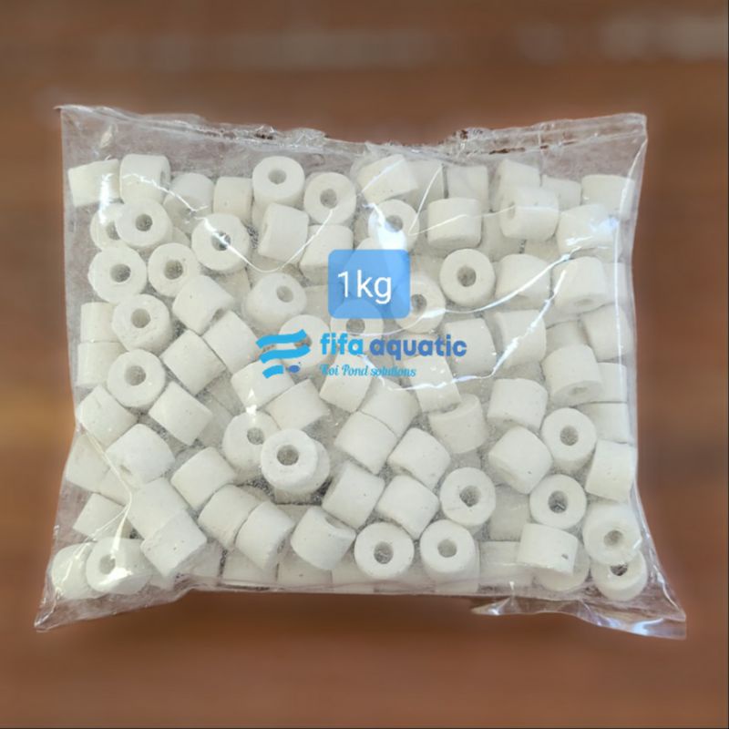 Bio ring bio เซรามิคกรองชีววิทยา แอมโมเนีย decoposing | Shopee Thailand
