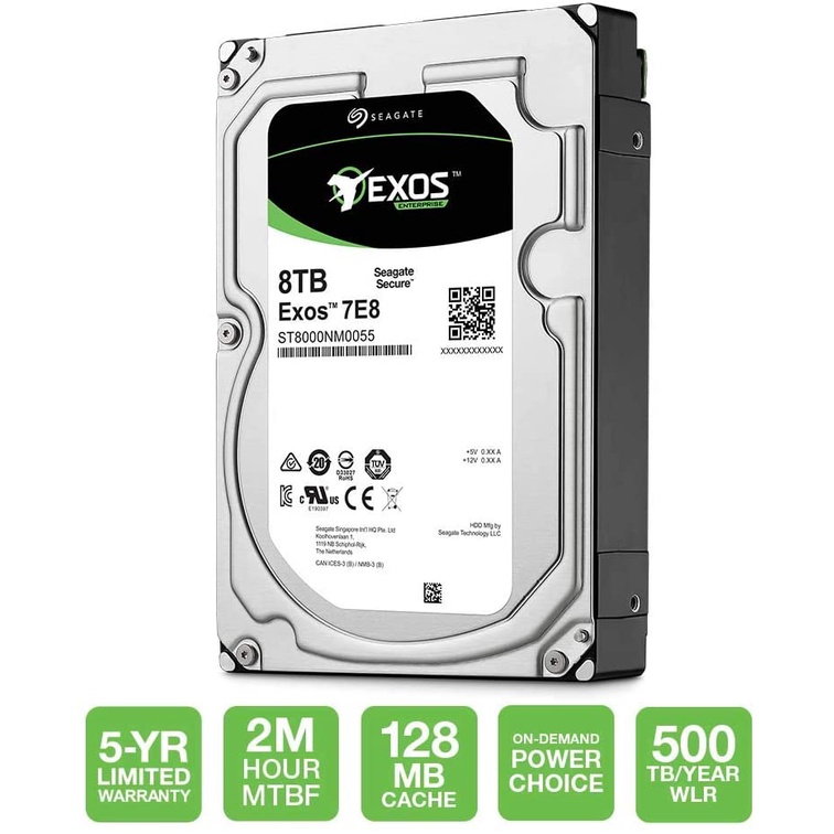 Seagate 8TB Enterprise Capacity 3.5 HDD 7200RPM SATA 6Gbps Seagate 8TB Enterprise Capacity 3.5 HDD 7200RPM SATA 6Gbps