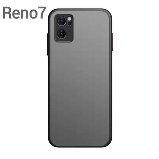 Reno7 5G/Reno8Z 5G(ส่งในไทย)เคสขอบนิ่มหลังแข็งขุ่นคลุมกล้องOPPO A77S/A57 2022/A77 5G/Reno7Pro 5G/Reno7Z 5G/A96 4G/A96 5G