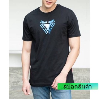 เสื้อยืดมาร์เวล Iron man Arc reactor-9036-BL