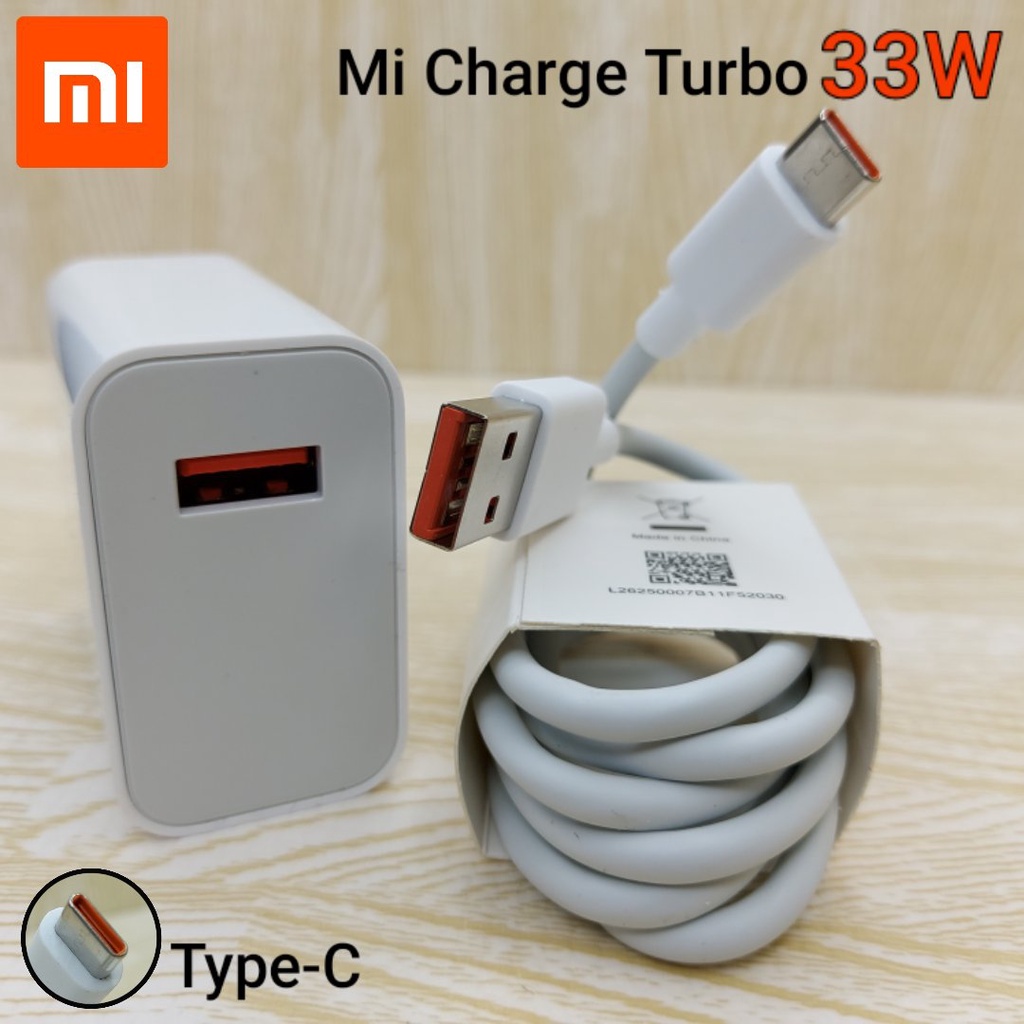 ที่ชาร์จ-xiaomi-mi-10-33w-type-c-mi-charge-turbo-หัวชาร์จ-สายชาร์จ-ชาร์จเร็ว-ชาร์จไว-ชาร์จด่วน-ของแท้