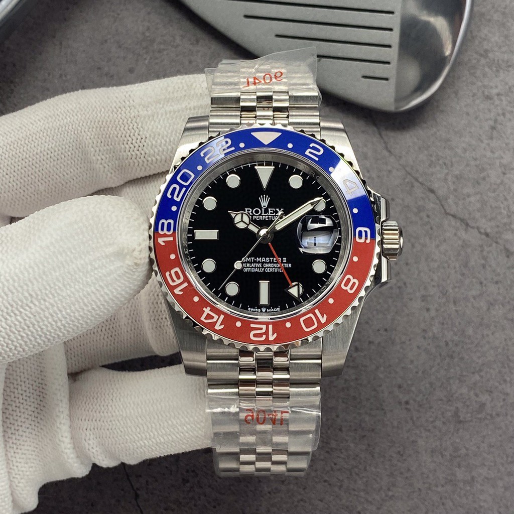 rolex-gmt-master-ii-ประเภทกรีนนิชนาฬิกาโคล่าเซอร์เคิล