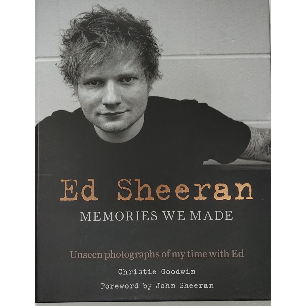 หนังสือ-ประวัติ-เอ็ด-ชีแรน-ภาษาอังกฤษ-ed-sheeran-memories-we-made