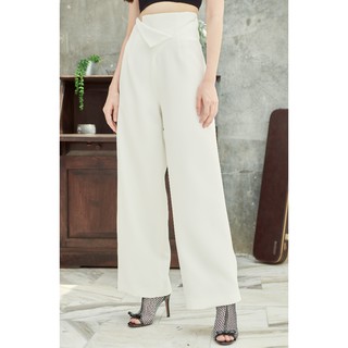 ETHEREAL Adela trouser กางเกงขายาวเอวสูง