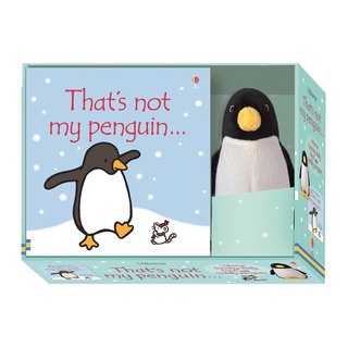 Usborne books  Thats not my penguin... book and toy  หนังสือ  พร้อมตุ๊กตาของเล่น