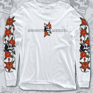 Bright Merch Skull Roses ลายกุหลาบ