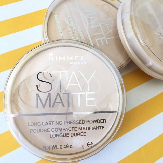 #Rimmel Stay Matte Pressed Powder สี Translucent #ใช้ได้ทุกสีผิวเป็น ...
